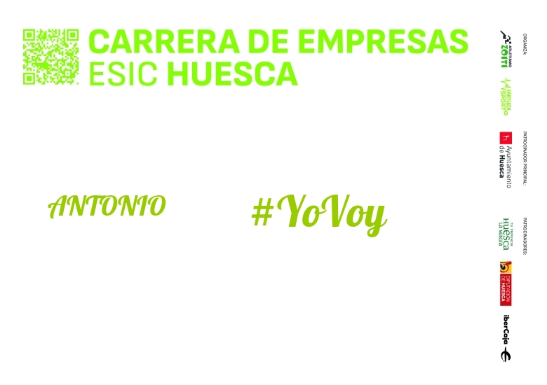 #YoVoy - ANTONIO (I CARRERA EMPRESAS ESIC HUESCA 2024)