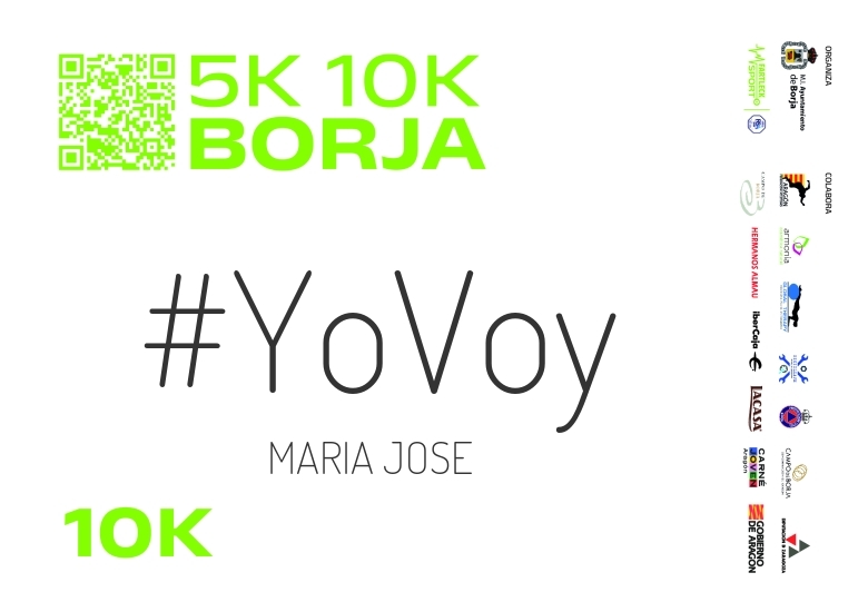 #YoVoy - MARIA JOSE (I 5K 10K BORJA)