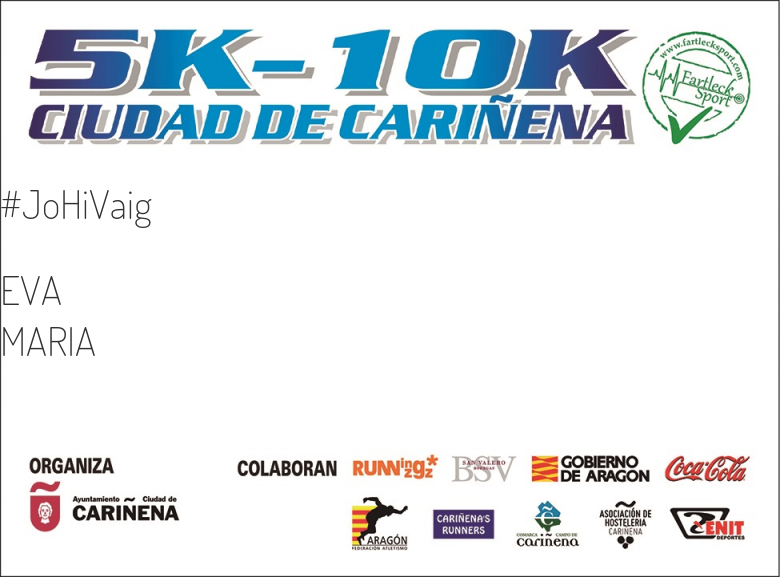 #YoVoy - EVA MARIA (5-10K CIUDAD DE CARIÑENA 2017)