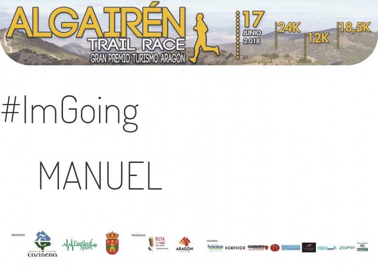 #YoVoy - MANUEL (ALGAIREN TRAIL RACE  2018 )