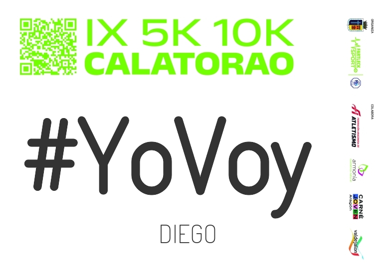 #YoVoy - DIEGO (IX 5K 10K CALATORAO 2025)