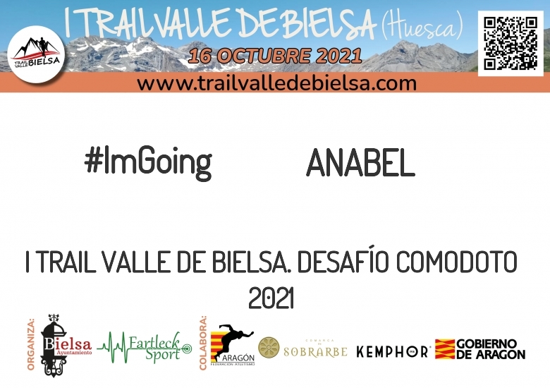#ImGoing - ANABEL  (I TRAIL VALLE DE BIELSA. DESAFÍO COMODOTO 2021)