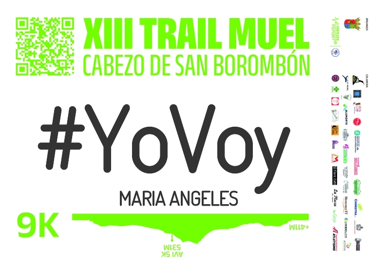 #YoVoy - MARIA ANGELES (XIII TRAIL MUEL. CABEZO DE SAN BOROMBÓN 2025)
