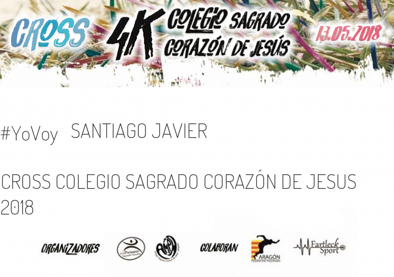 #JoHiVaig - SANTIAGO JAVIER (CROSS COLEGIO SAGRADO CORAZÓN DE JESUS 2018)