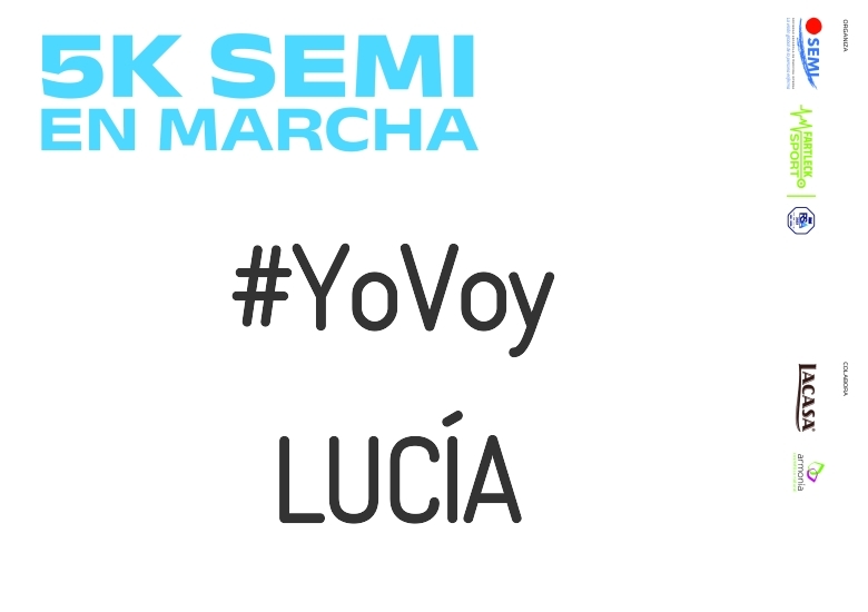 #ImGoing - LUCÍA (5K SEMI EN MARCHA 2023)