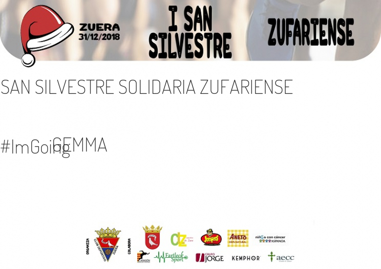 #EuVou - GEMMA (SAN SILVESTRE SOLIDARIA ZUFARIENSE)