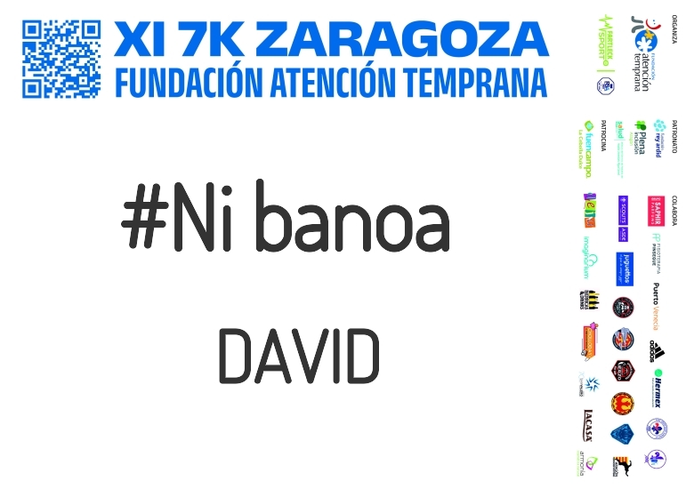 #YoVoy - DAVID (XI 7K FUNDACIÓN ATENCIÓN TEMPRANA)
