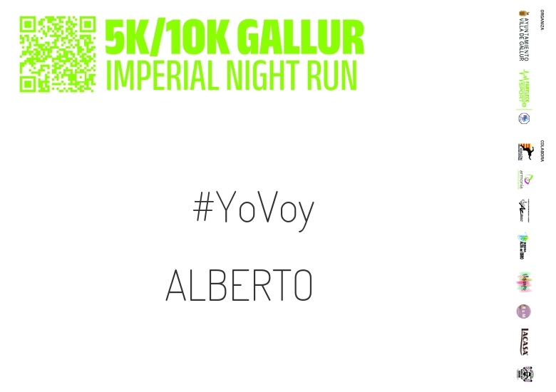 #YoVoy - ALBERTO (GALLUR IMPERIAL NIGHT RUN)