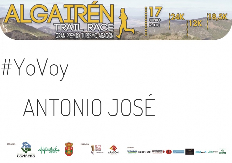 #EuVou - ANTONIO JOSÉ (ALGAIREN TRAIL RACE  2018 )