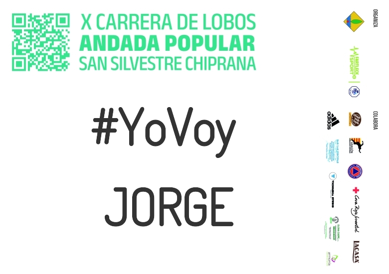 #YoVoy - JORGE (X CARRERA LOBOS CHIPRANA 2023)