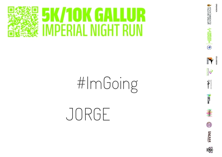 #YoVoy - JORGE (GALLUR IMPERIAL NIGHT RUN)