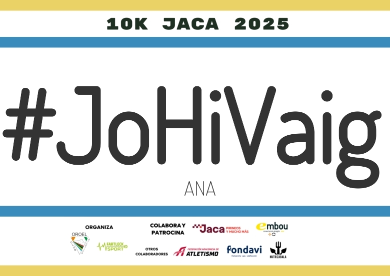 #YoVoy - ANA (II 10K JACA 2025)