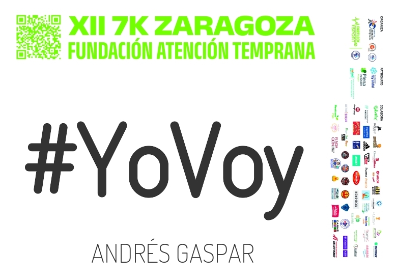 #YoVoy - ANDRÉS GASPAR (7K FUNDACIÓN ATENCIÓN TEMPRANA 2025)