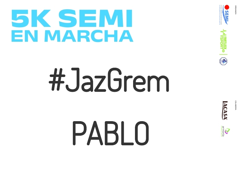 #ImGoing - PABLO (5K SEMI EN MARCHA 2023)