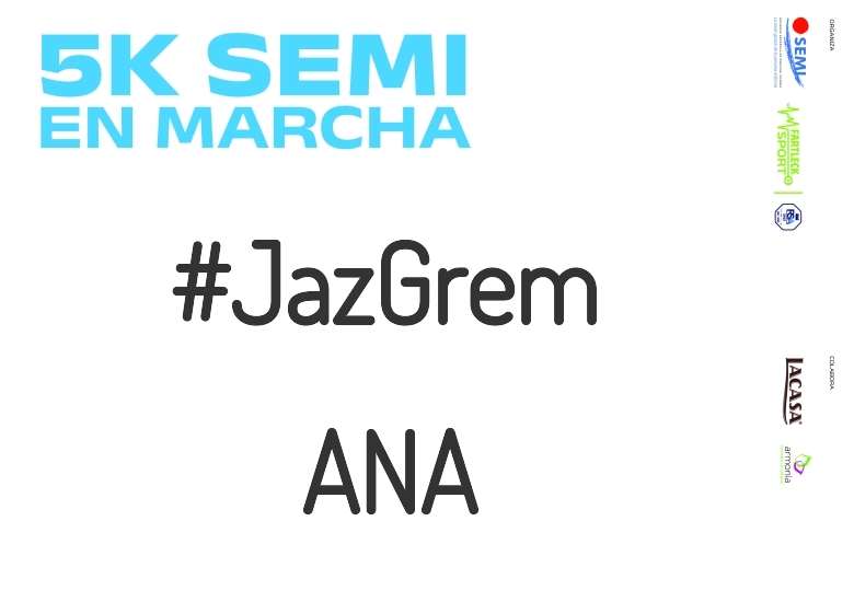 #Ni banoa - ANA (5K SEMI EN MARCHA 2023)