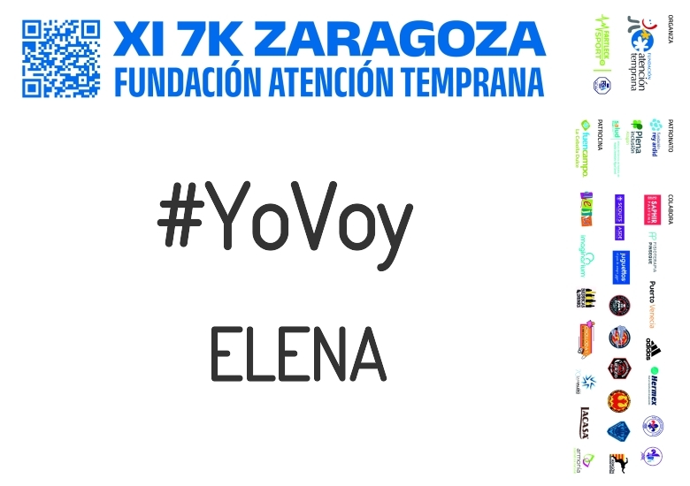 #YoVoy - ELENA (XI 7K FUNDACIÓN ATENCIÓN TEMPRANA)