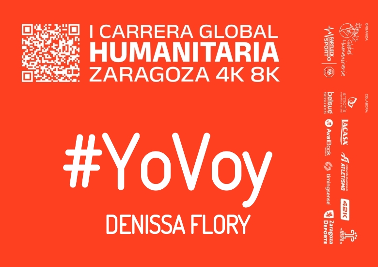 #YoVoy - DENISSA FLORY (I CARRERA GLOBAL HUMANITARIA 4K 8K 2025)