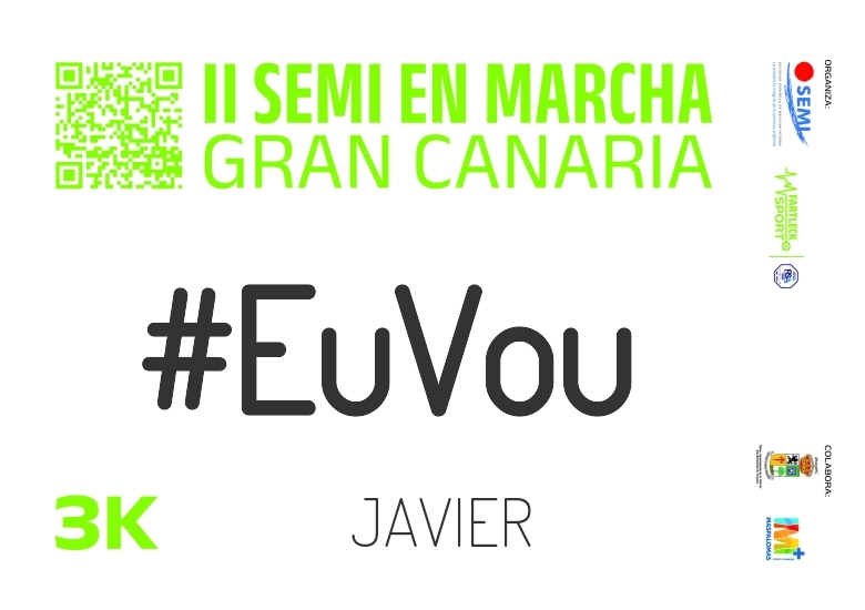 #YoVoy - JAVIER (SEMI EN MARCHA 2024)