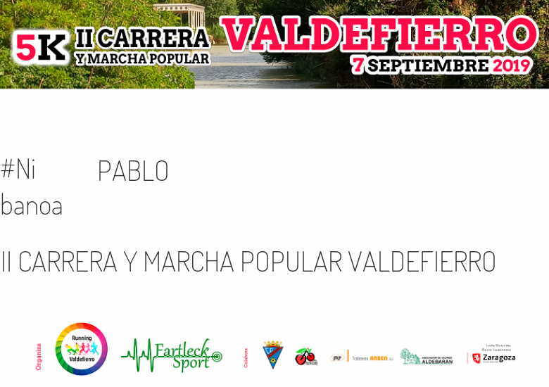 #YoVoy - PABLO (II CARRERA Y MARCHA POPULAR VALDEFIERRO)