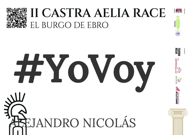 #YoVoy - ALEJANDRO NICOLÁS (CASTRA AELIA RACE EL BURGO DE EBRO 2025)