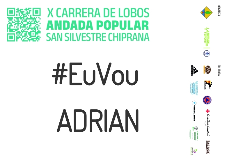 #YoVoy - ADRIAN (X CARRERA LOBOS CHIPRANA 2023)
