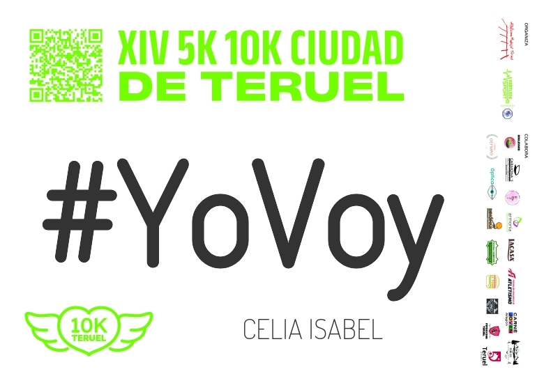 #YoVoy - CELIA ISABEL (XIV 10K Y 5K CIUDAD DE TERUEL 2025)