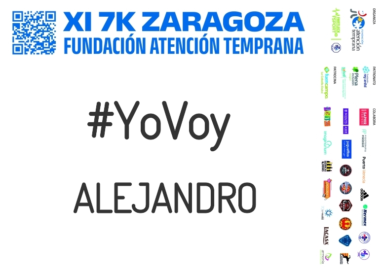 #YoVoy - ALEJANDRO (XI 7K FUNDACIÓN ATENCIÓN TEMPRANA)