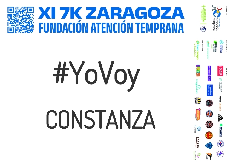 #YoVoy - CONSTANZA (XI 7K FUNDACIÓN ATENCIÓN TEMPRANA)