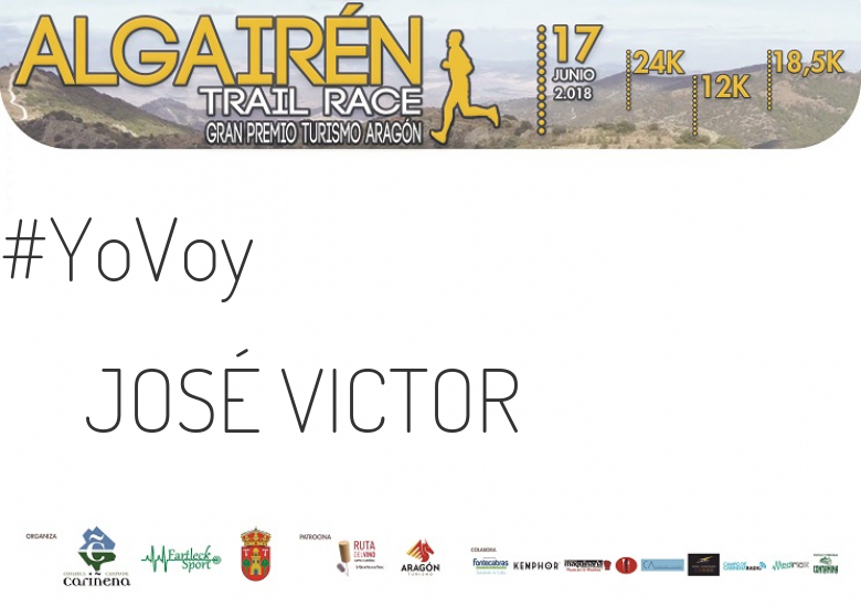 #YoVoy - JOSÉ VICTOR (ALGAIREN TRAIL RACE  2018 )