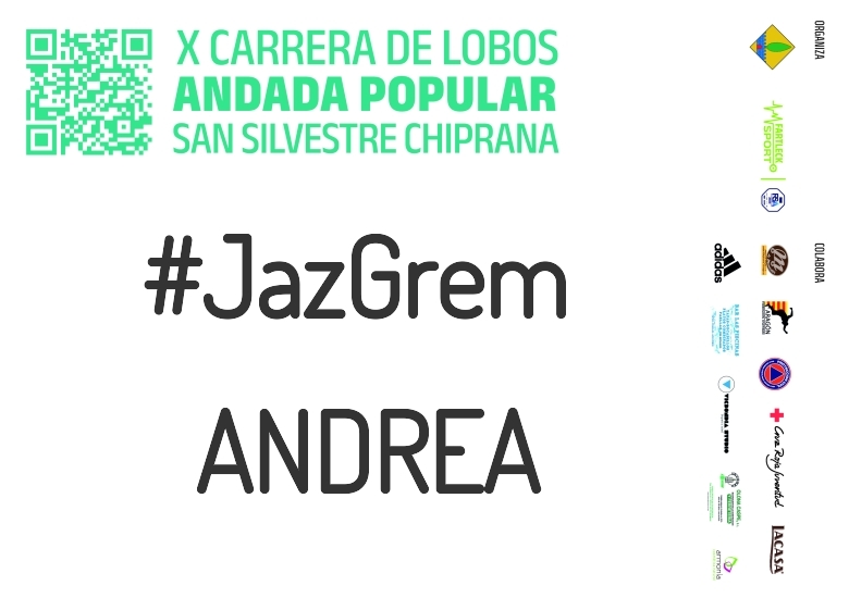 #EuVou - ANDREA (X CARRERA LOBOS CHIPRANA 2023)