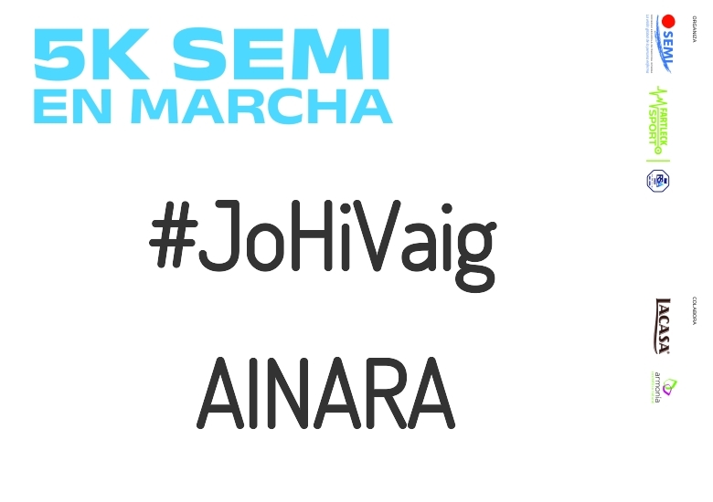 #YoVoy - AINARA (5K SEMI EN MARCHA 2023)