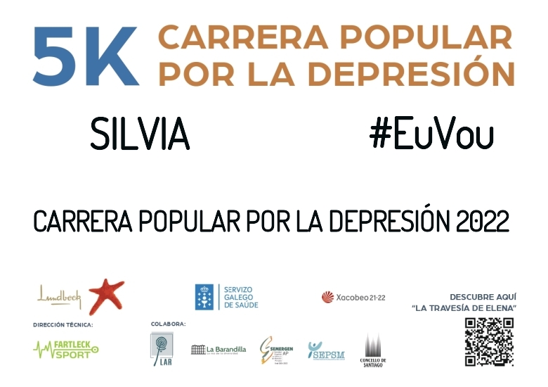 #YoVoy - SILVIA (CARRERA POPULAR POR LA DEPRESIÓN 2022)