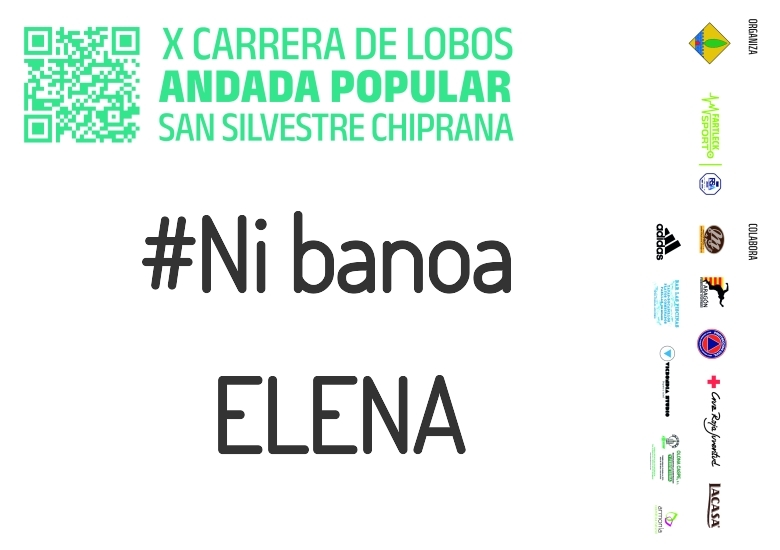 #ImGoing - ELENA (X CARRERA LOBOS CHIPRANA 2023)
