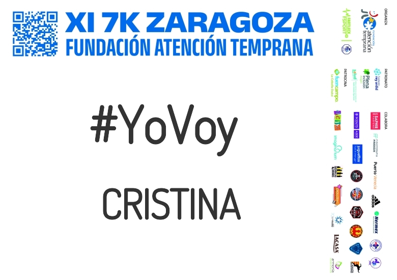 #JoHiVaig - CRISTINA (XI 7K FUNDACIÓN ATENCIÓN TEMPRANA)