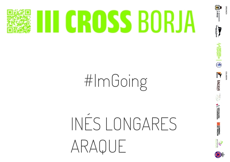 #YoVoy - INÉS LONGARES ARAQUE (III CROSS DE BORJA 2024)