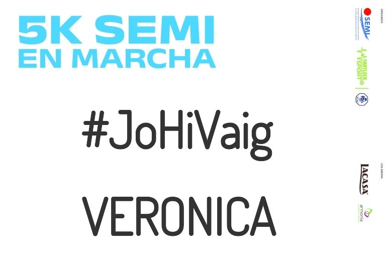 #YoVoy - VERONICA (5K SEMI EN MARCHA 2023)