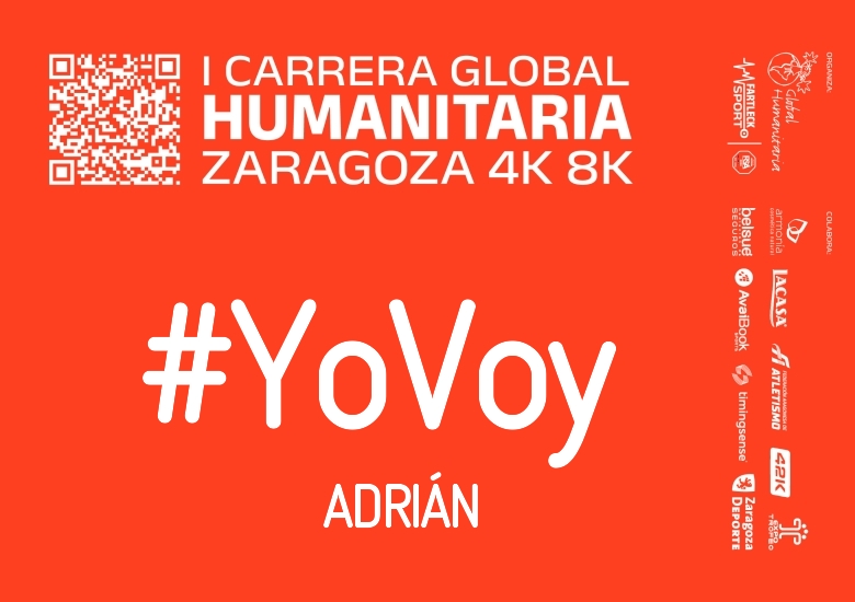 #YoVoy - ADRIÁN (I CARRERA GLOBAL HUMANITARIA 4K 8K 2025)