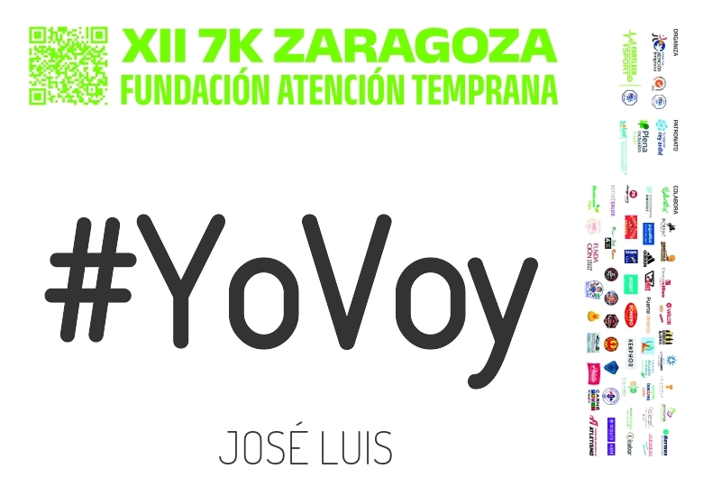 #YoVoy - JOSÉ LUIS (7K FUNDACIÓN ATENCIÓN TEMPRANA 2025)