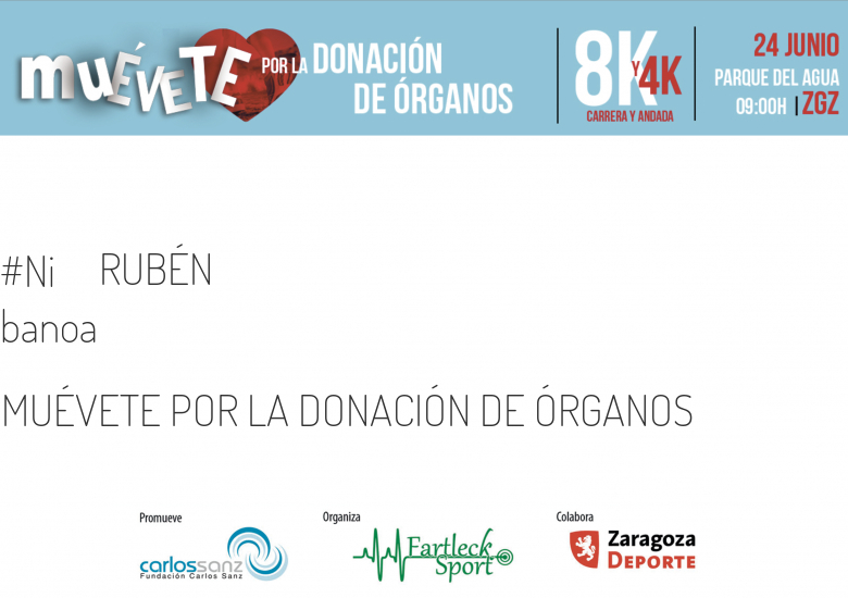 #ImGoing - RUBÉN (MUÉVETE POR LA DONACIÓN DE ÓRGANOS)