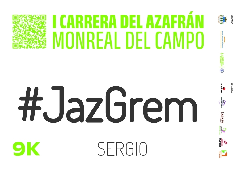 #ImGoing - SERGIO (CARRERA DEL AZAFRAN MONREAL DEL CAMPO 2024)