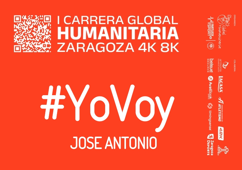 #YoVoy - JOSE ANTONIO (I CARRERA GLOBAL HUMANITARIA 4K 8K 2025)