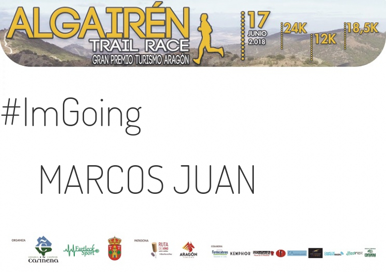 #YoVoy - MARCOS JUAN (ALGAIREN TRAIL RACE  2018 )