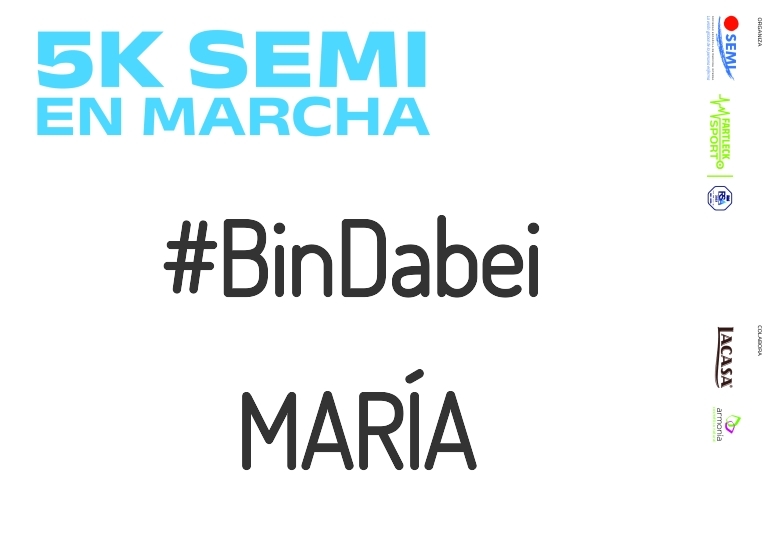 #JoHiVaig - MARÍA (5K SEMI EN MARCHA 2023)