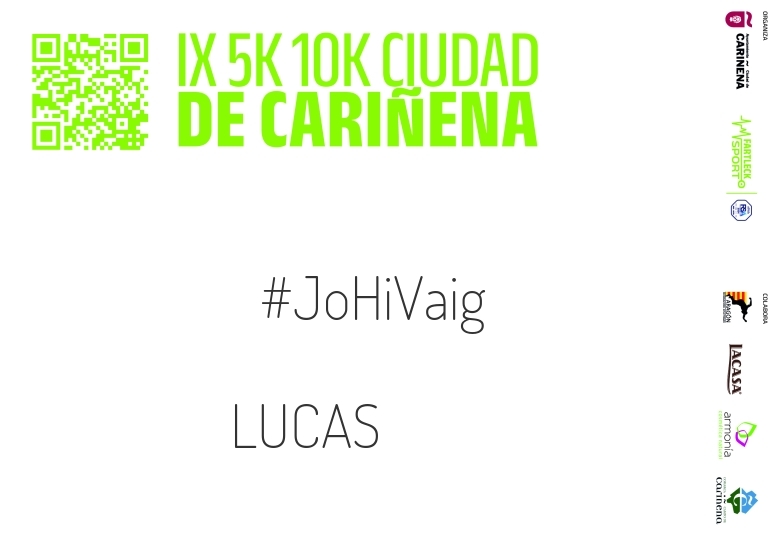 #YoVoy - LUCAS (IX 5K 10K CIUDAD DE CARIÑENA 2024)