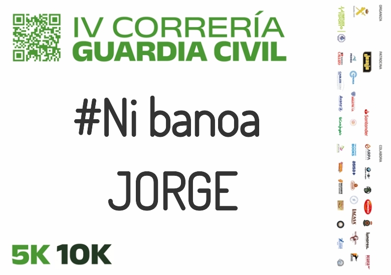 #YoVoy - JORGE (IV CORRERÍA GUARDIA CIVIL ZARAGOZA 2023)