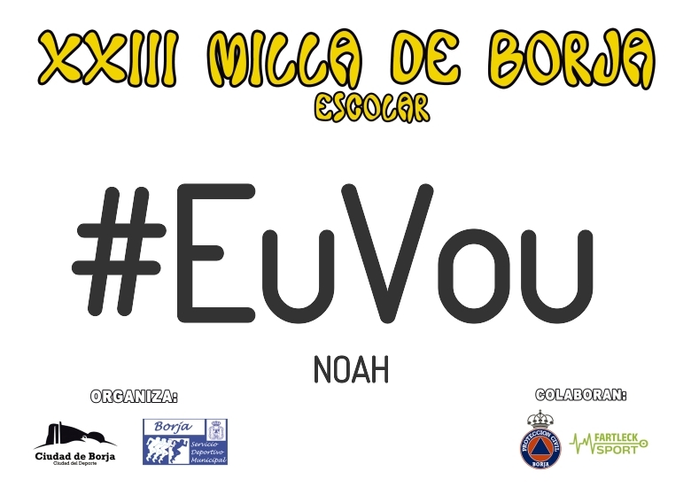 #YoVoy - NOAH (XXIII MILLA ESCOLAR DE BORJA 2025)