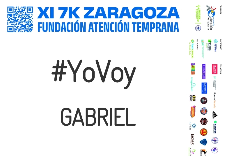 #ImGoing - GABRIEL (XI 7K FUNDACIÓN ATENCIÓN TEMPRANA)