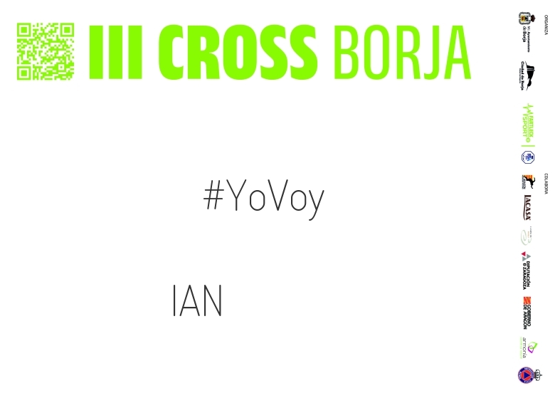 #YoVoy - IAN (III CROSS DE BORJA 2024)