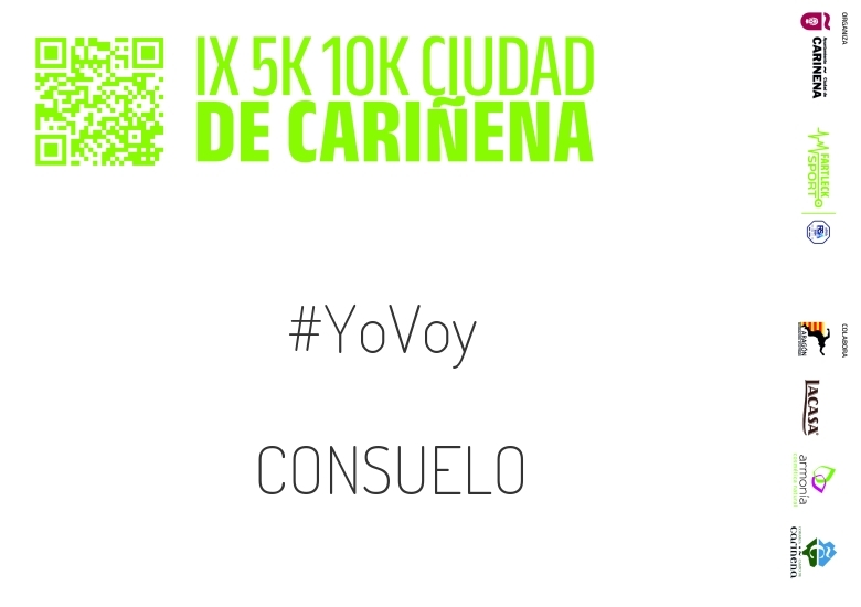 #ImGoing - CONSUELO (IX 5K 10K CIUDAD DE CARIÑENA 2024)