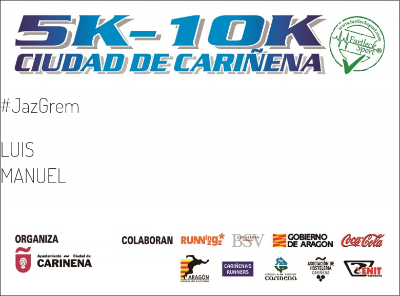 #ImGoing - LUIS MANUEL (5-10K CIUDAD DE CARIÑENA 2017)